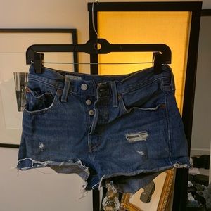 Levi’s Premium 501 High-waisted Shorts (26)